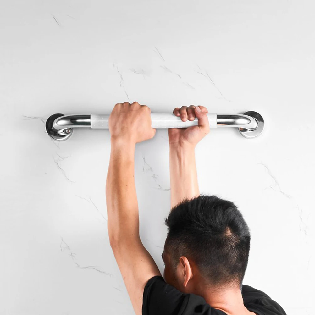

Stainless Steel H rails Bathroom Armrest Bathroom Armrest Safety Grab Rails Easy Installation Glow Dark