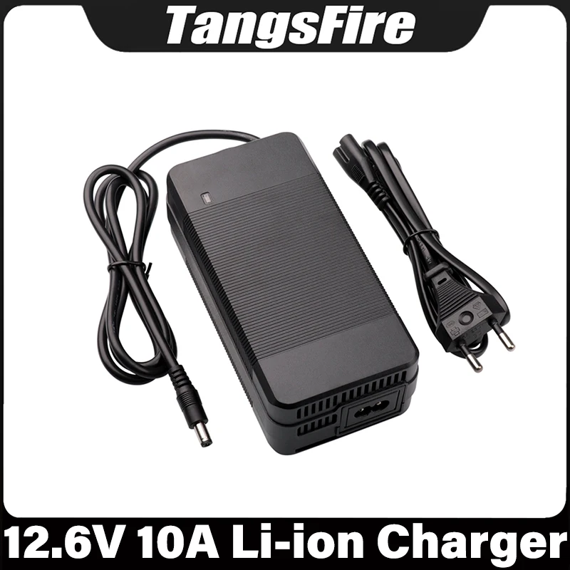 

12.6V 10A Li-ion Battery Charger 3S For 10.8V 11.1V 12V Electric Drill Polymer Lithium Battery Charger DC High Quality Adapter