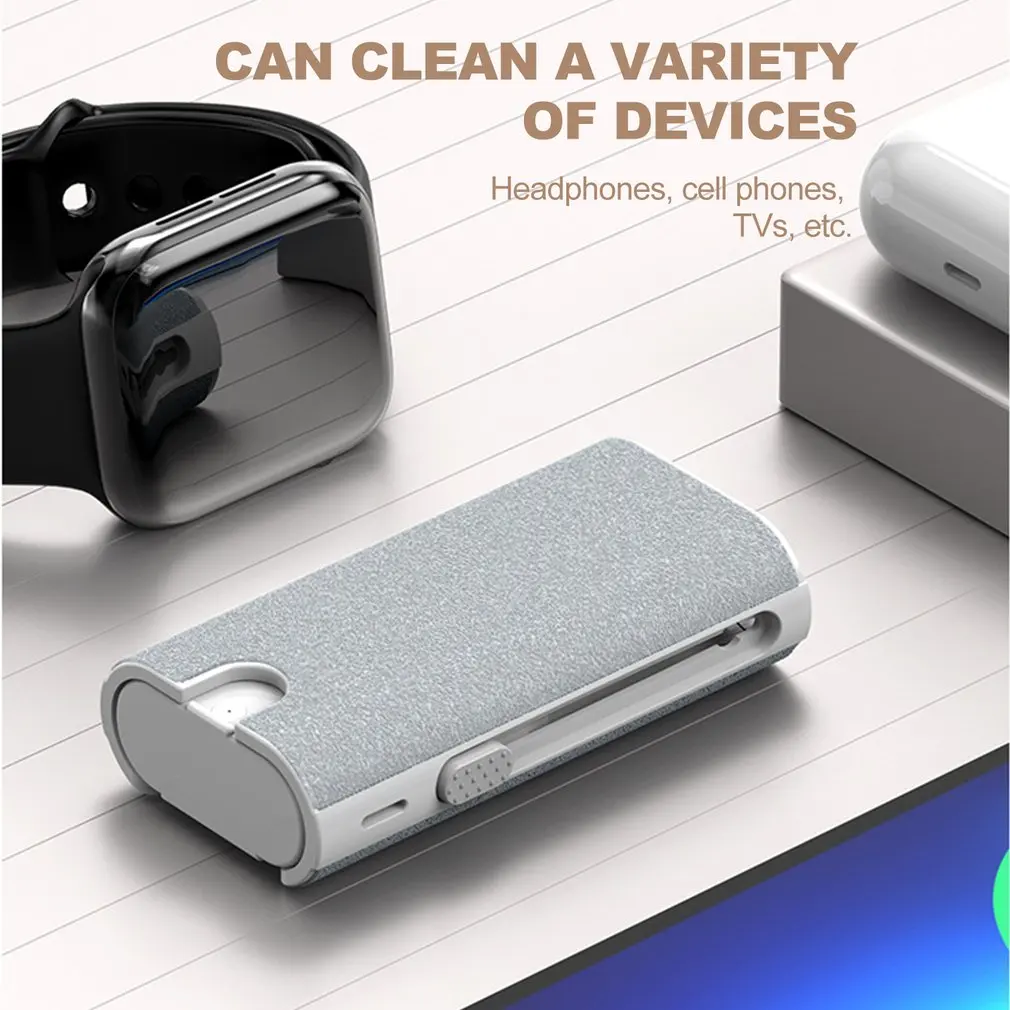 

5 in 1 Earplugs Case Headset Cleaning Pen Earphone Cleaner Brush Kit Camera Phone Tablet Laptop TV Screen Cleaning Tools