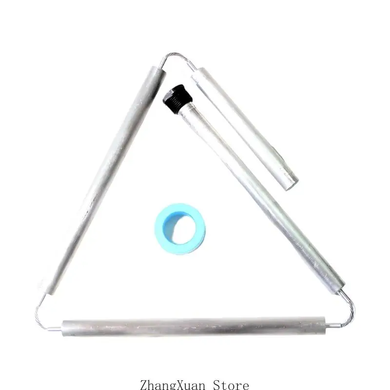 4-teiliger alternativer Metallstab für Warmsystem 42 43 44 Einheit Silber US-Standards 3XUF – Detail 2