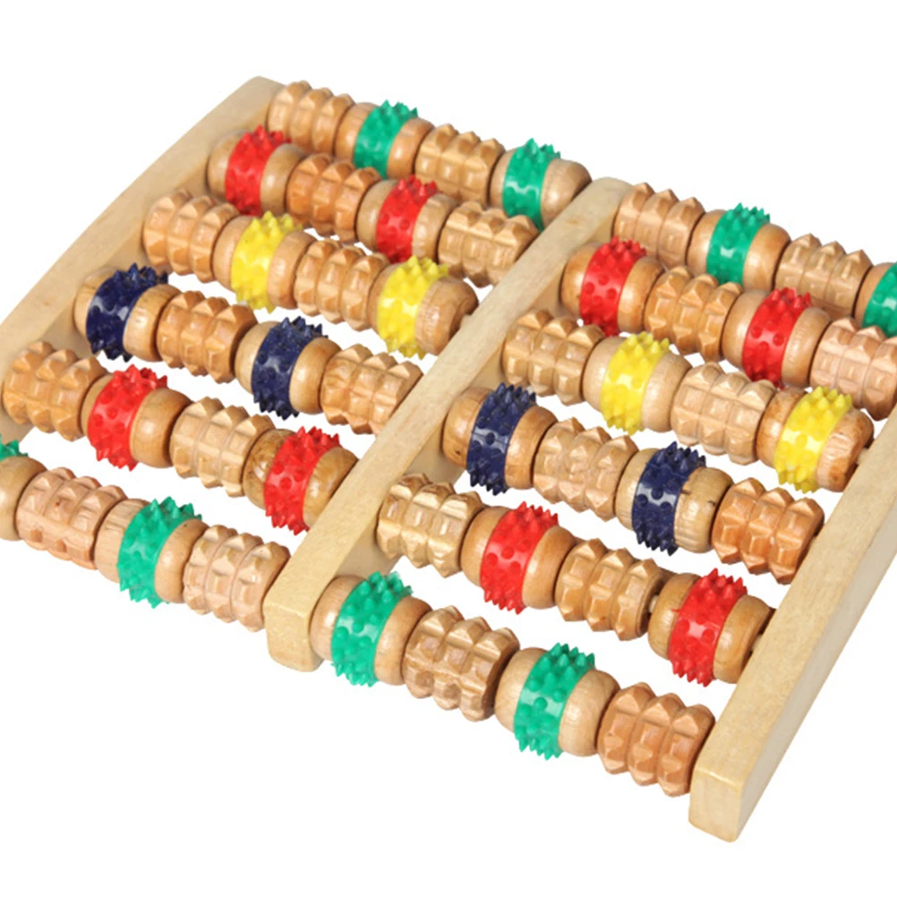 

Foot Massager Health Care Tool Roller Sole of Premium Material Wooden Accessories Convenient