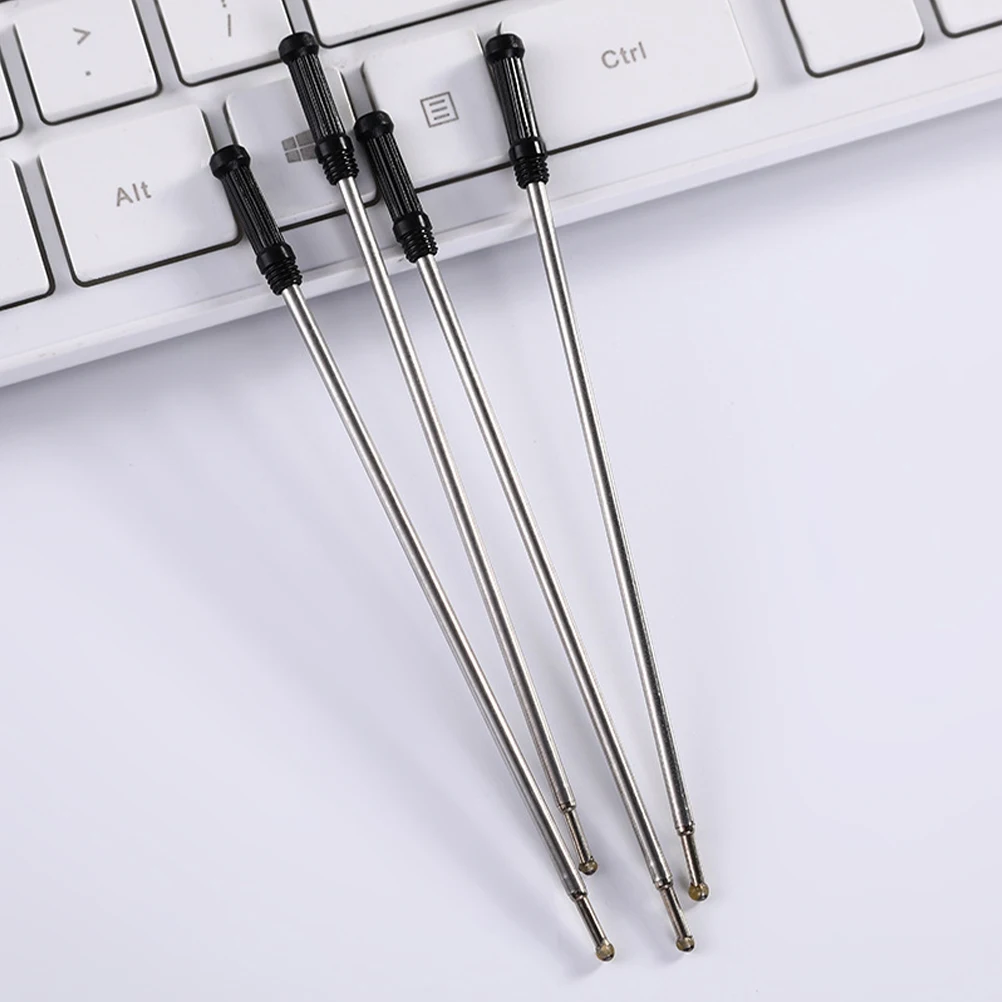 

50 Pcs Ballpoint Pen Refill Refills Black for Metal Pens Replaceable Beadable Ink