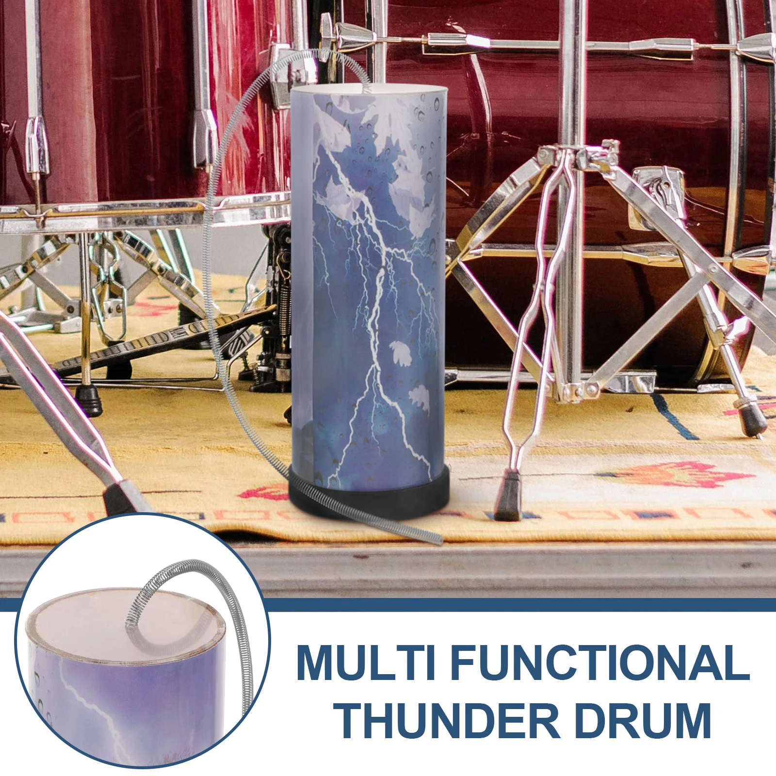 Thunder Drum Tube Fun Noise Maker Instrument perkusyjny do muzyki imprezowej