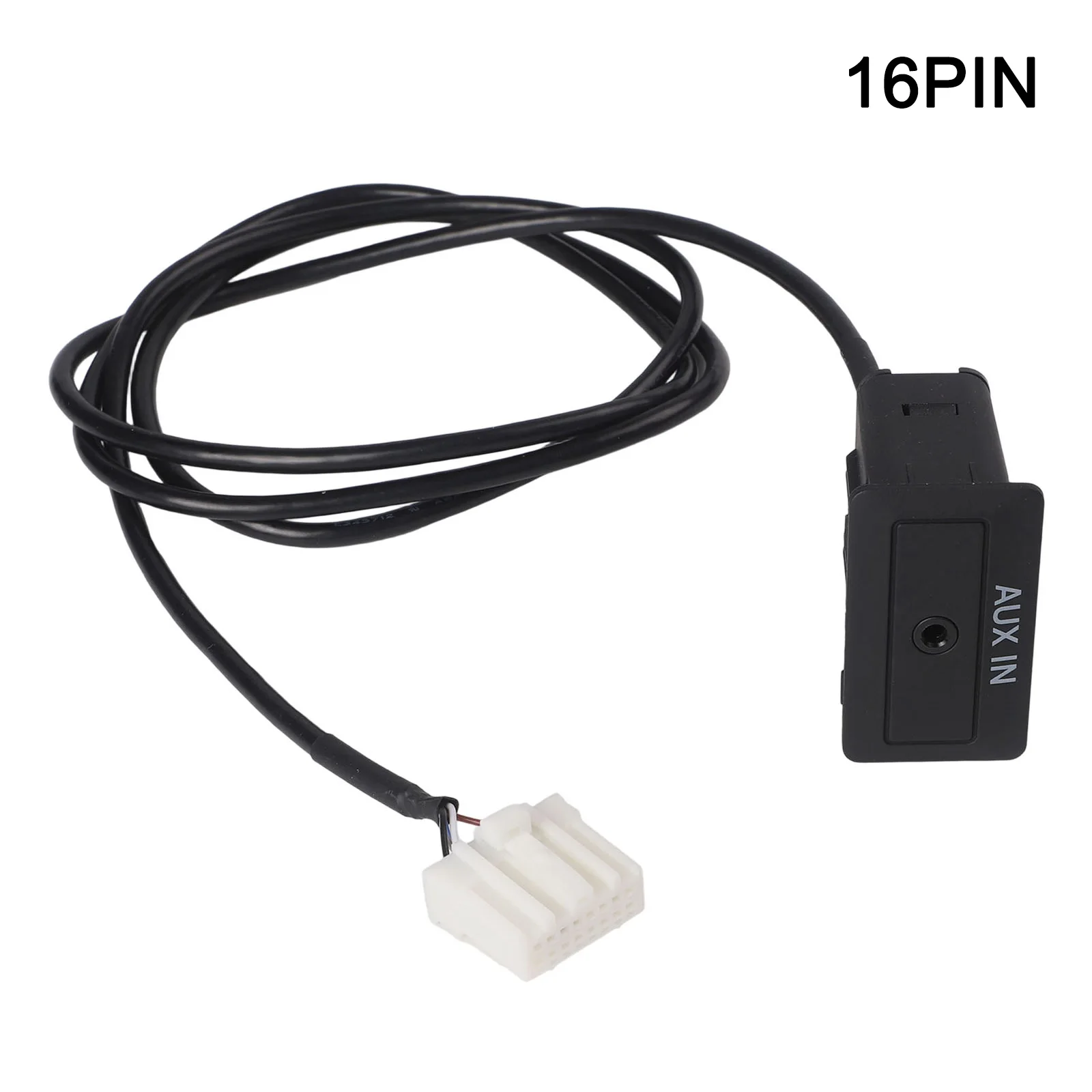 AUX تمديد كابل 16Pin كابل واجهة سيارة ترقية الصوت لمازدا 6 2006-2011 16Pin كابل توصيل الصوت #4