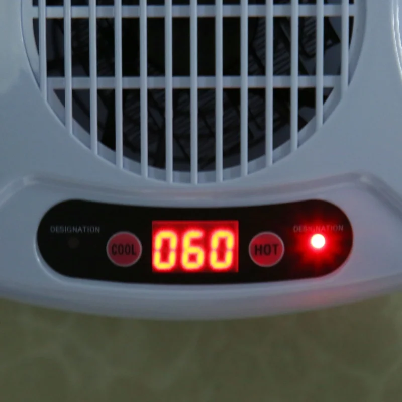 Suszarka do paznokci jednoręczna, automatyczny czujnik, ciepły/zimny nawiew, wentylator do suszenia paznokci do domowego salonu, biała, wtyczka US 110V