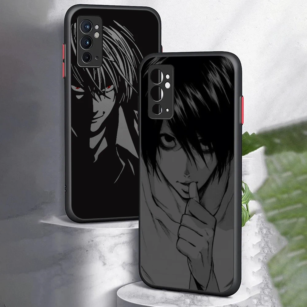 Etui na telefon Anime Death Note do Xiaomi Redmi Note 13 12 11 10 10C 10X 9 9A 9T 9C 8 7 Pro Plus 5G Matte Transparent Cover