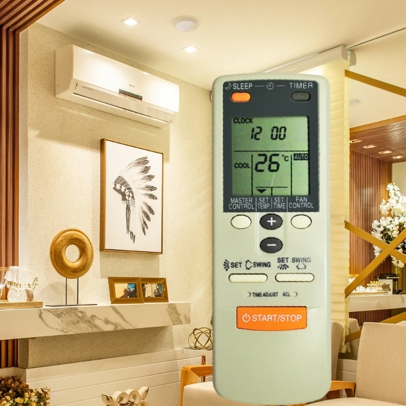 Универсальный пульт дистанционного управления кондиционером с ЖК-дисплеем для AR-JW2 JW33 AR-DL3 с простым управлением и