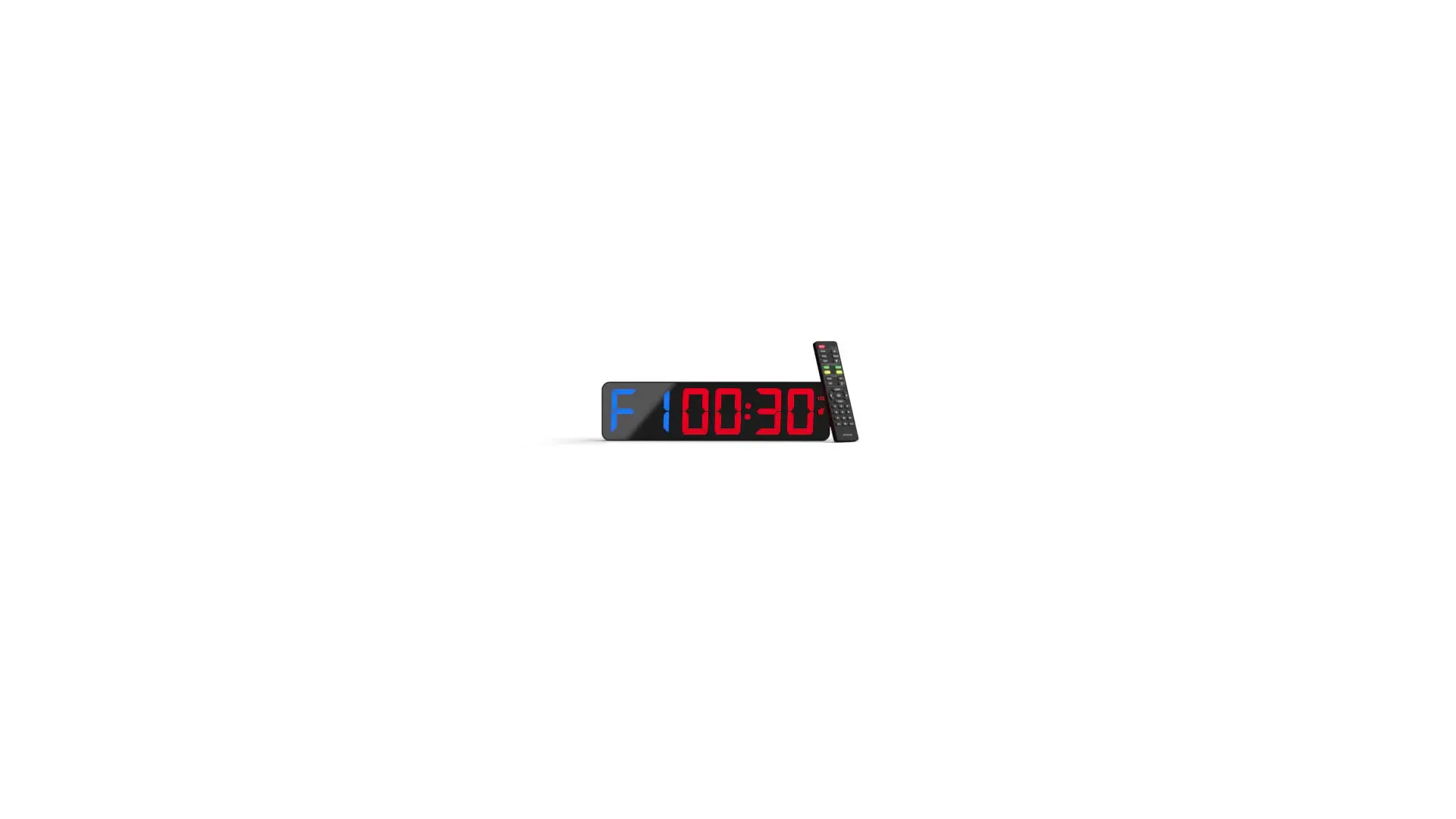 ANJANK ジムタイマー 15 インチ大型 LED ディスプレイ壁時計