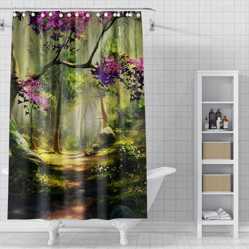 home shower curtains for bathroom waterproof fabric Modern Nordic style bathroom Curtains modern shower curtain 180x200 240x200