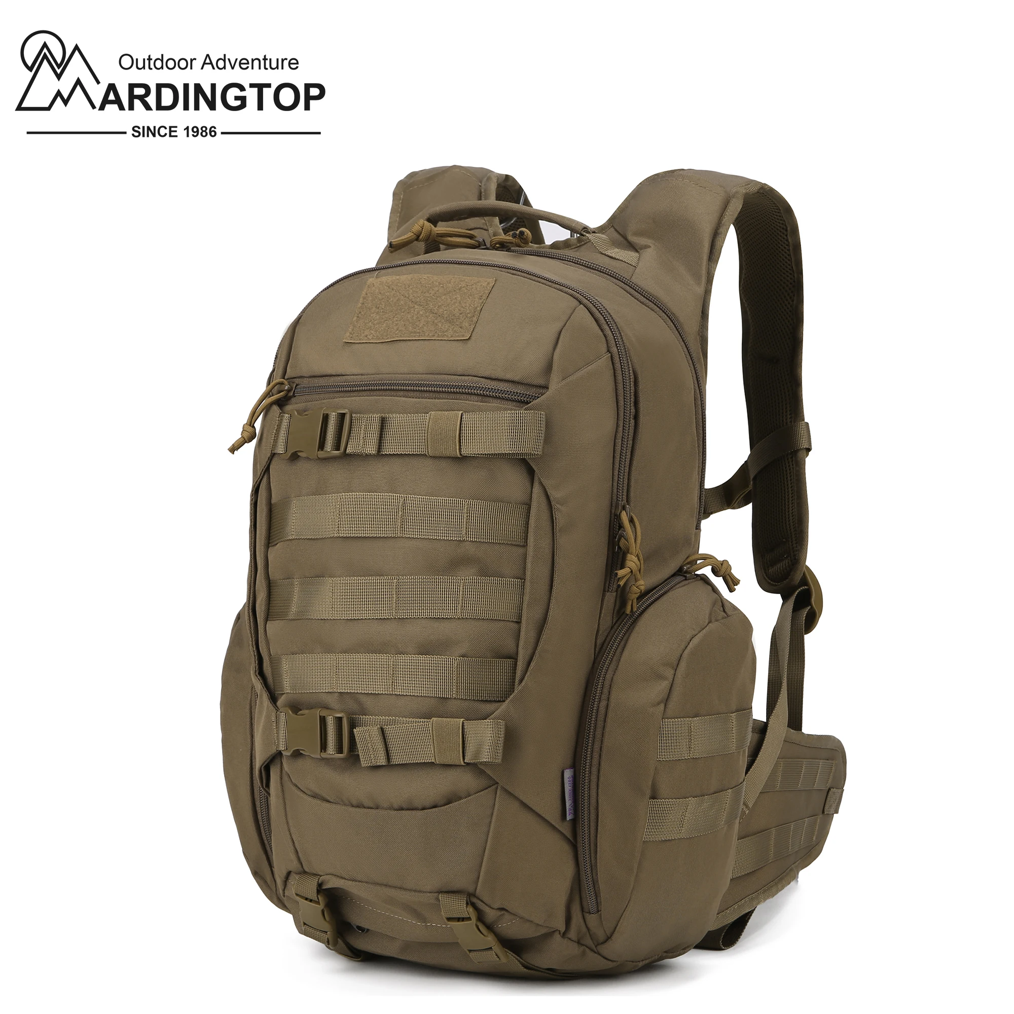 MARDINGTOP-Sac à dos DulBackpack pour homme, sac d\'assaut, sac d\'escalade, trekking militaire en plein air, pêche, sport, randonnée, 28L