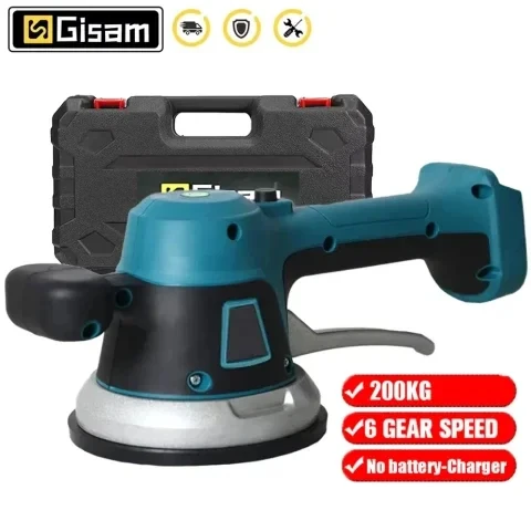 G perfil 6-Gang-Fliesenverlegungsmaschine, Fliesenvibrations-Nivelliermaschine, kabelloses Flieseninstallations-Elektrowerkzeug für Makita 18 V Akku
