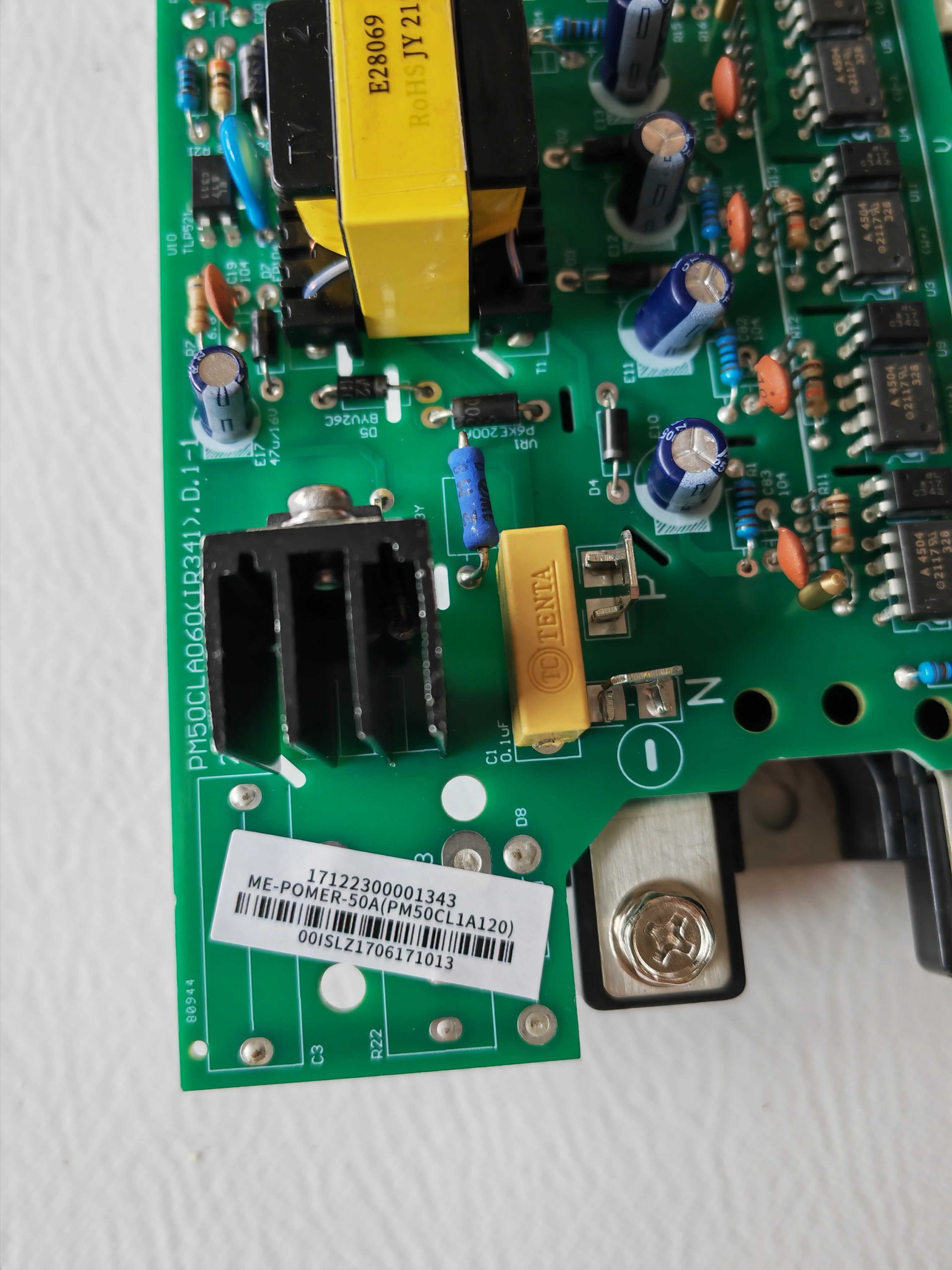 Midea Inverter Power Board 50AMP PM50CLA120 IPM Module IGBT AC Motor Controller For Central Air Conditioning