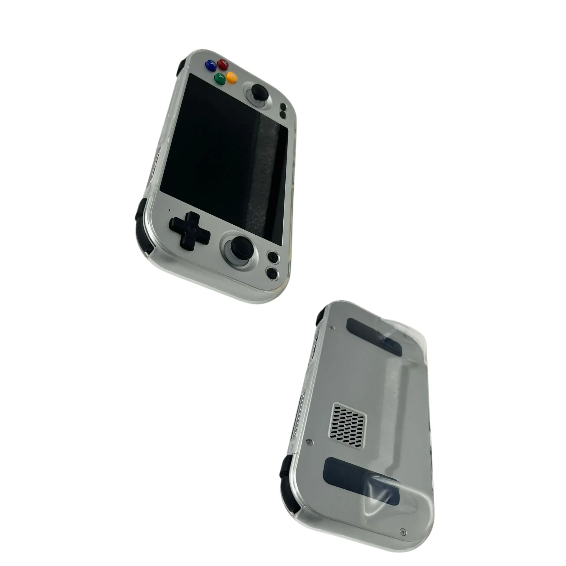 Cover trasparente anti-caduta in TPU per console di gioco Anbernic RG477M, custodia protettiva anti-caduta con raffreddamento