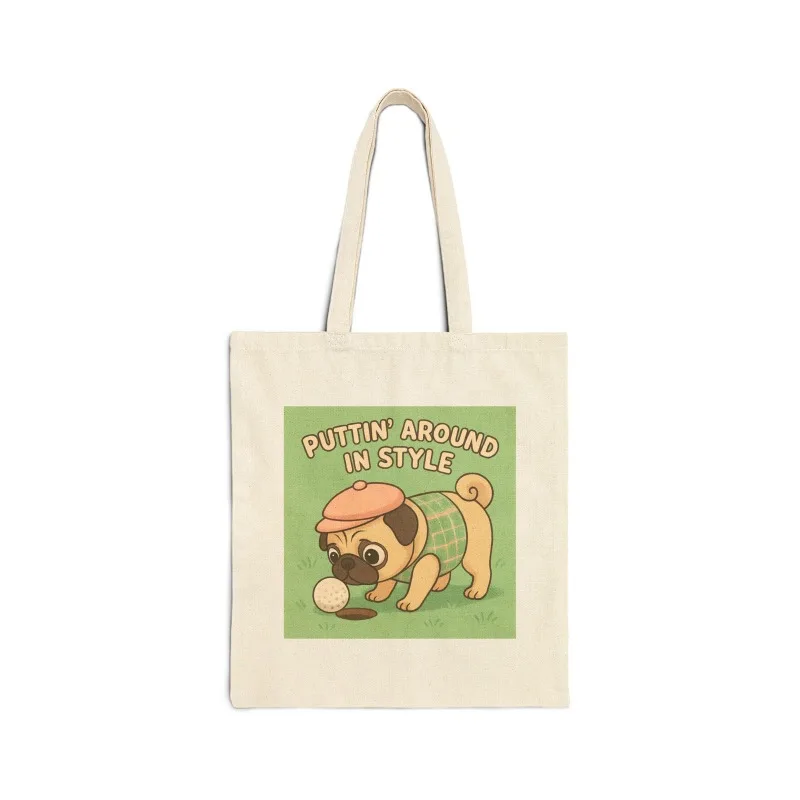 

Shiba Inu Doge Canvas Shoulder Bag Single Strap Shopping Handbag Casual Student Backpack Global Style Portable Market Bag