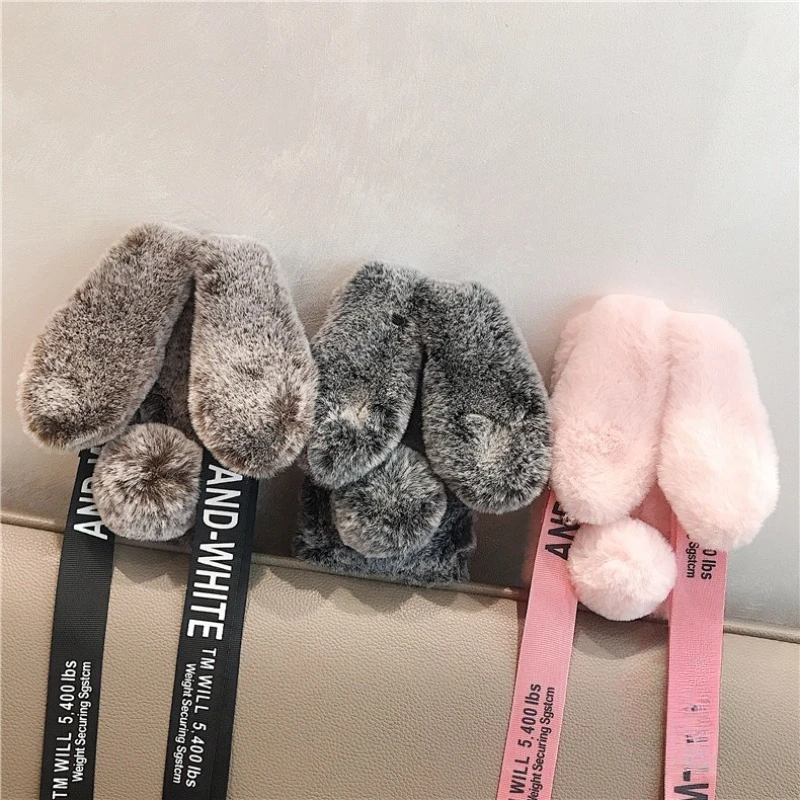 Plush Bunny With La…