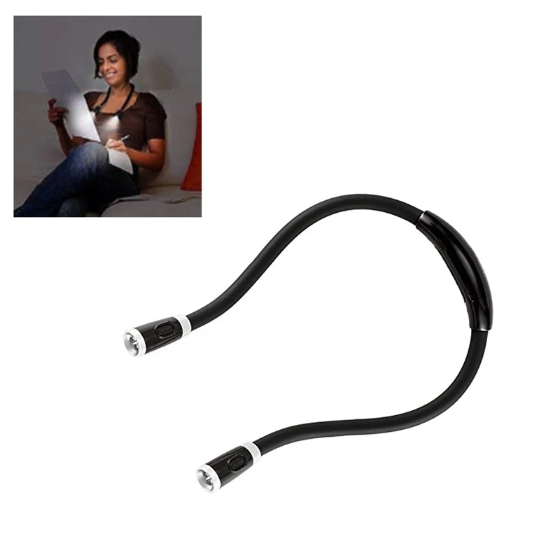 

Перезаряжаемая Светодиодная лампа Huglight, гибкая лампа для чтения, лампа для обнимания, мини светодиодная лампа для дома и улицы, портативная