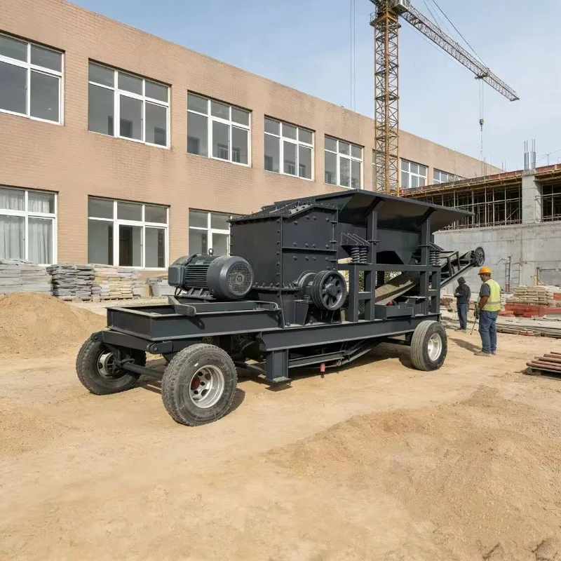 Crawler Mounted Mobile Jaw Crushing Plant With 400 950mm Inlet For Quarry Ore Demolition Waste Recycling Portable Unit Deposit