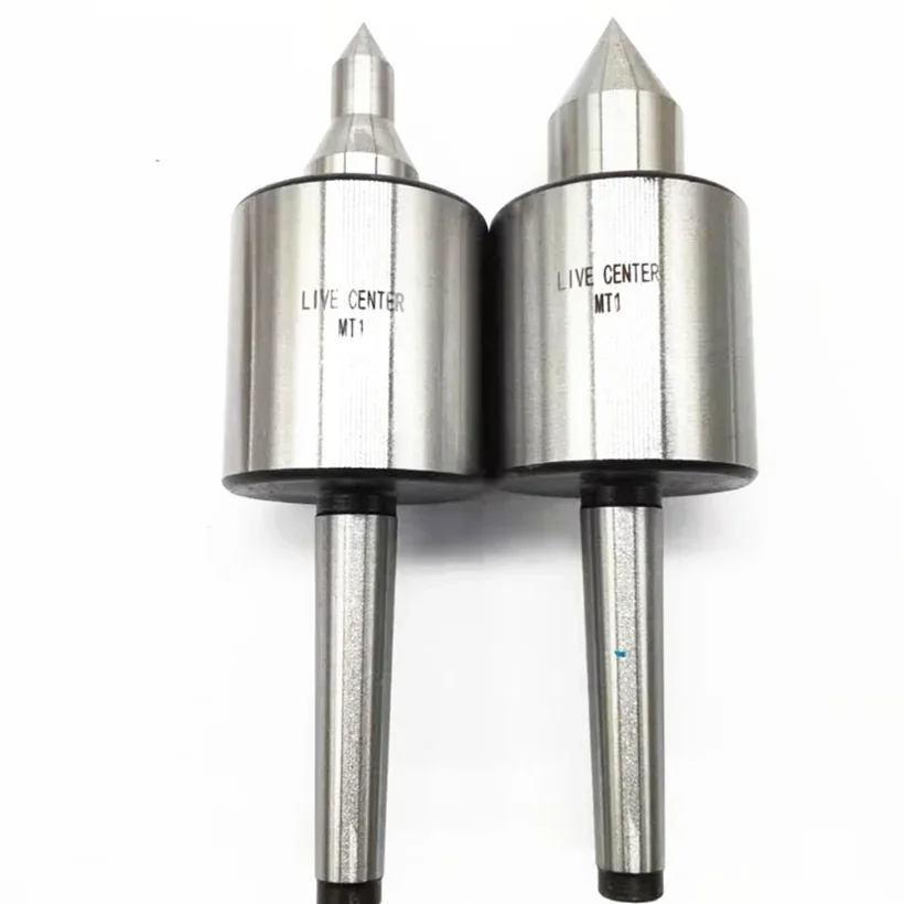 High Precision 1PC MT1 MT2 Lathe Live Center Taper Tool Live Revolving Milling Center Taper Machine Morse Accessories