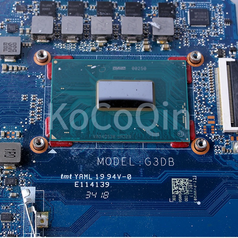 Imagem -03 - Placa-mãe Portátil para hp 15-dc Notebook Mainboard 4g Dag3dbmb8d0 Sr3z0 I58300h N17p-g0-a1 Gtx1050