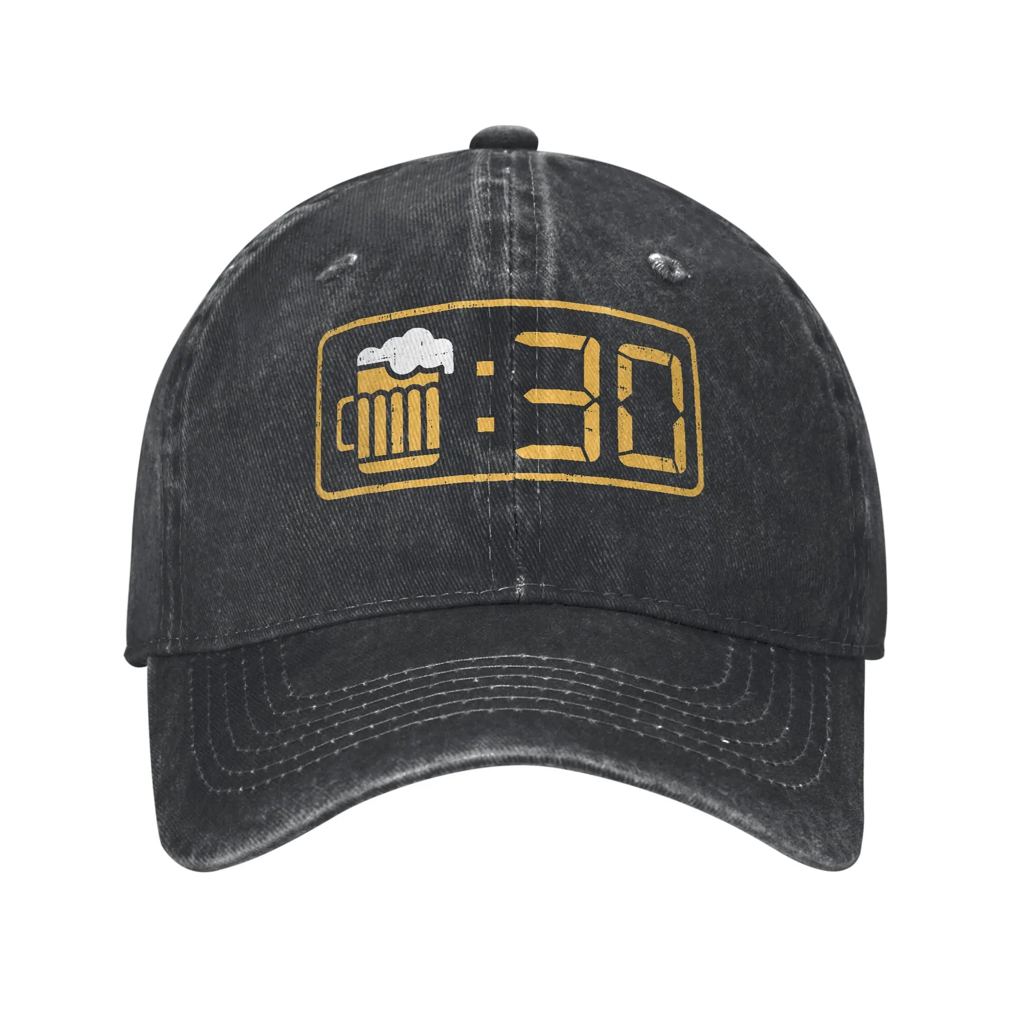 Beer Funny  Drink Lover Men Women Baseball Caps Distressed Washed Hats Cap Vintage Outdoor Workouts Adjustable Fit Snapback Hat