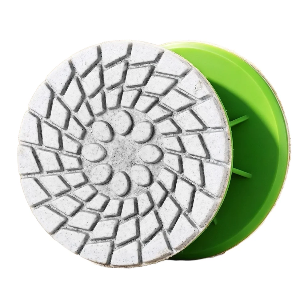 2PCS 3Inch Grinding Disc Polishing Wheel Ceramic Tiles Trimming Polishing Disc For Marble Granites For M10 Thread Angle Grinder