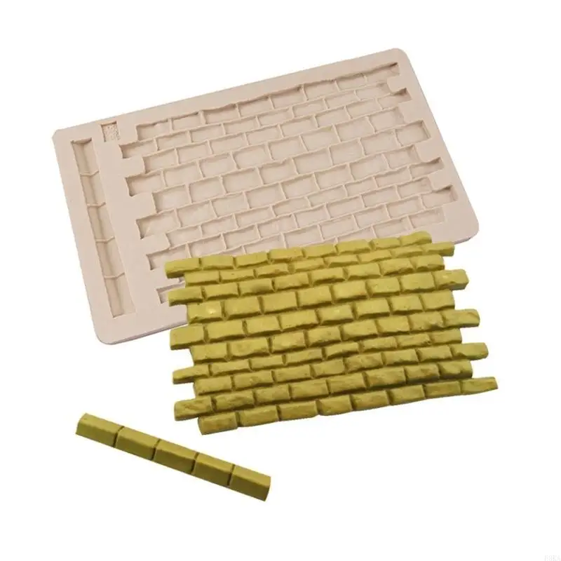   Brick Wall Texture Cookie Mold Biscuit Mold DIY Cartoon Press Baking Mold Birthday Cookie Tools Cake Decorating Tools