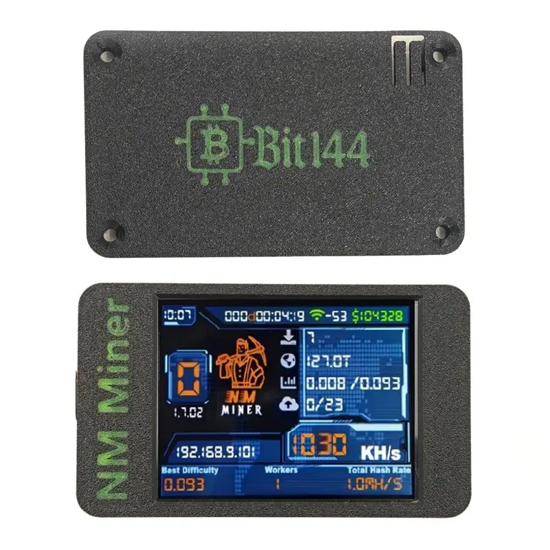 1030KH/S Nerdminer PRO Nmminer BTC Solo Miner 2.8 Inch Color Display Bitcoin Crypto Solo Lottery Miner Home Use BTC-B61B