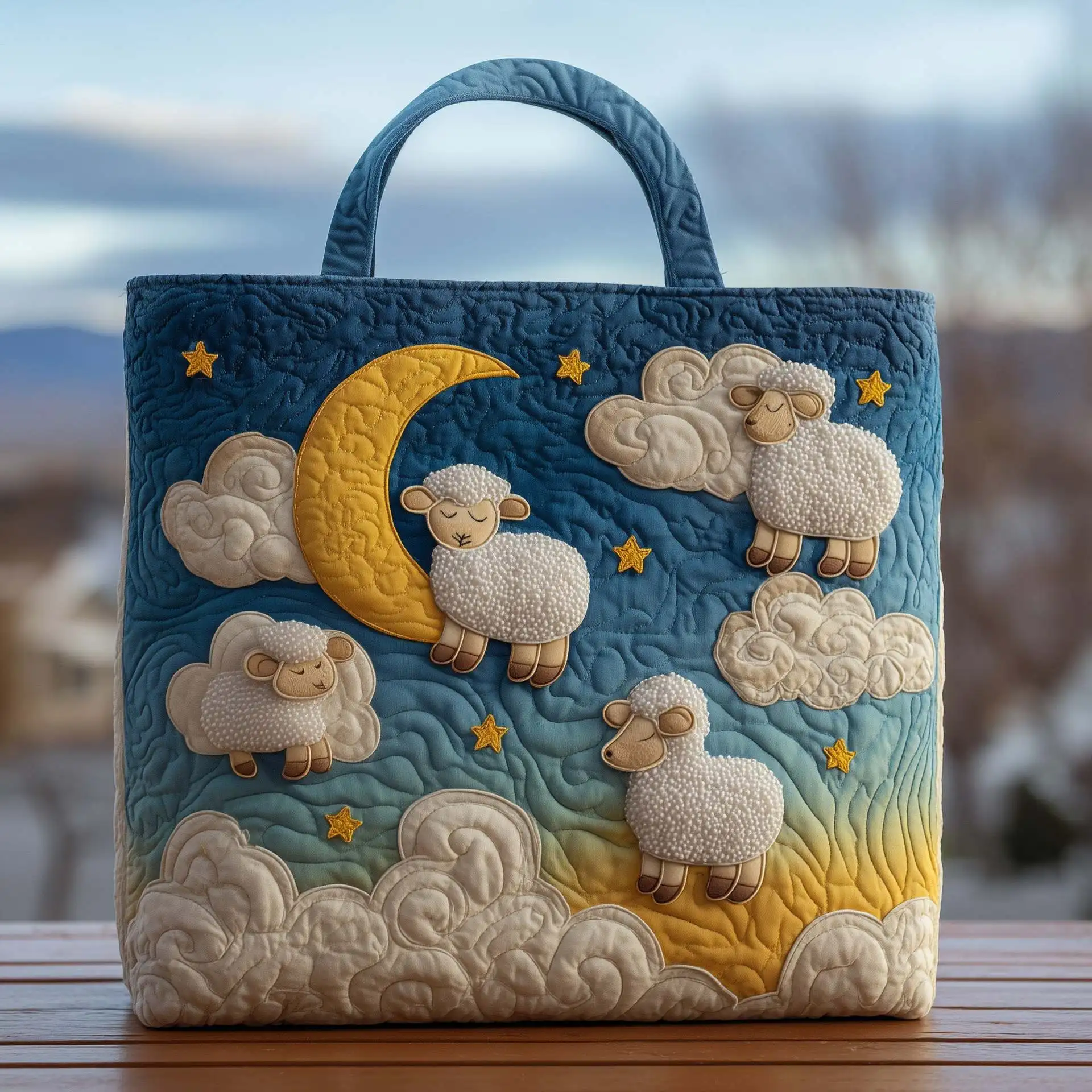 3D Printed Quilted Tote Bag Shopping Bags Gifts Shoulder Bag Handbag Sport Bag elegant Travel Beach Hiking Camping