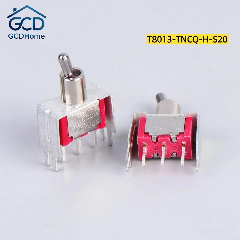 Innovative T80-T 3Pin Toggle Switch 2 Position Easy Mount with Bracket for DIY Electronics