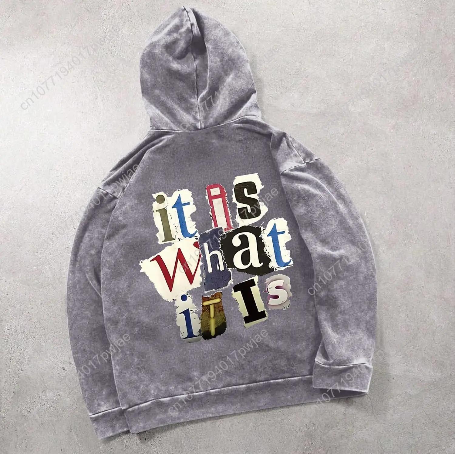 Męskie bluzy z kapturem z grafiką, bluza vintage, śmieszna bluza oversize, to jest tak jak jest, streetwear, bluza z kapturem, bluza wkładana przez głowę, topy