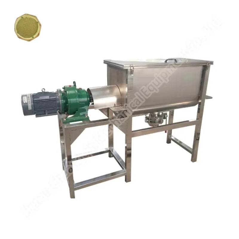 Industrial Mixer Powder 1000 L Putty Horizontal Ribbon Mixer Double Ribbon Mixer