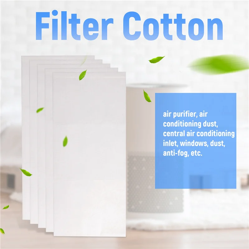 L65A-5Pcs Electrostatic Filter Cotton Hepa Filtering Net Soot For Xiaomi Air Purifier Vacuum Cleaner Parts