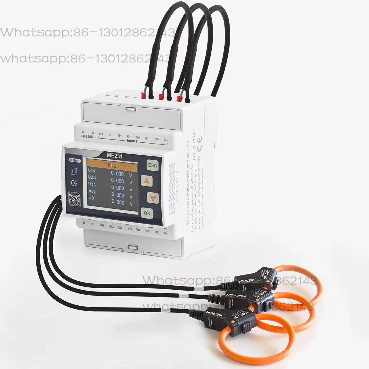 

Трехфазный многофункциональный интеллектуальный счетчик ME231 для установки на DIN-рейку без снятия проводов