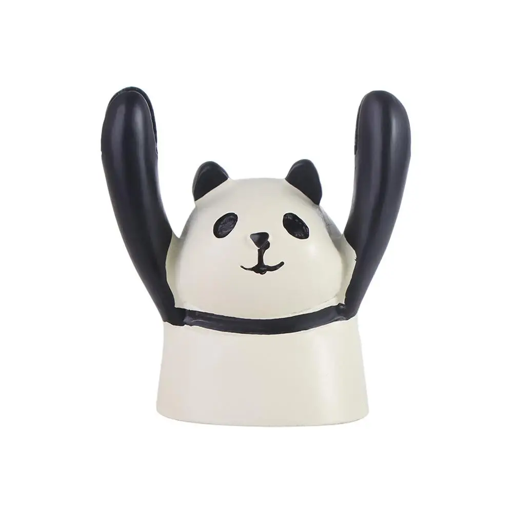 Kawaii Messege Desktop Memo Clip Holder Picture Resin Hand Raising Card Clip Display Stand Piggy Photo Stander Clip Rome