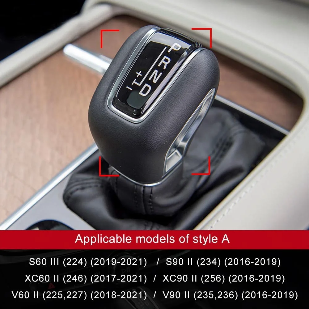 

N29R_DURABLE Автомобильный чехол для кнопок переключения передач для Volvo XC60 XC90 S60 V60 S90 V90 S80