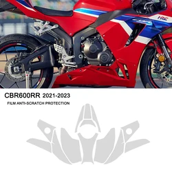 CBR600RR 액세서리 PPF 부품 전체 페인트 보호 세트, 혼다 CBR 600RR 2021-2023 오토바이 TPU 바디 보호 스틱