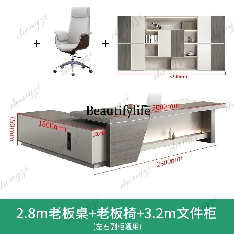 C45 Drawer Designer Office Table Base Chair Asthetic Wooden Storage Office Desks Gaming Study Writing Mesa Gamer - view 6