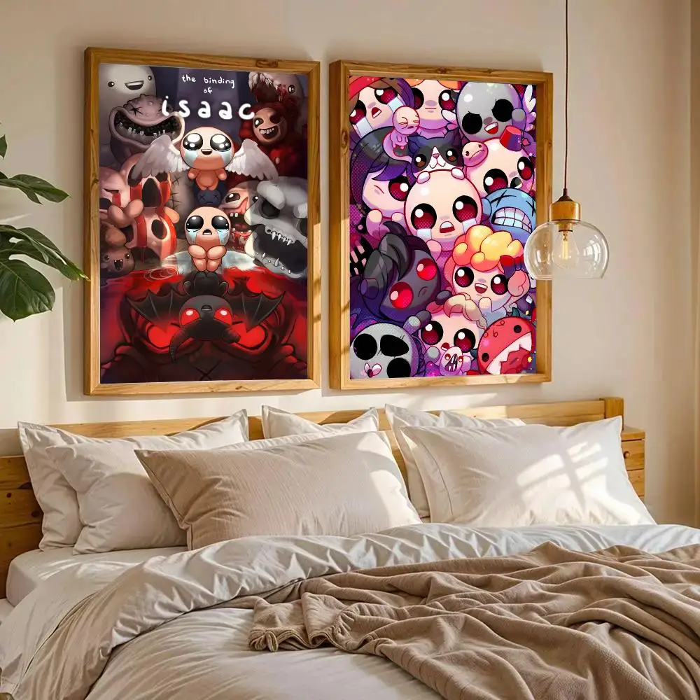 The Binding Of Isaac Poster Wall Art Wall Stickers Home Living Room Bedroom Bar Office Decor Prints Personalized Gift