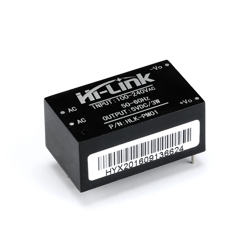 HLK-PM01 HLK-PM03 HLK-PM12 AC-DC 220V to 5V/3.3V/12V Mini Power Supply Module Intelligent Household Switch HLK-5M05 HLK-PM12