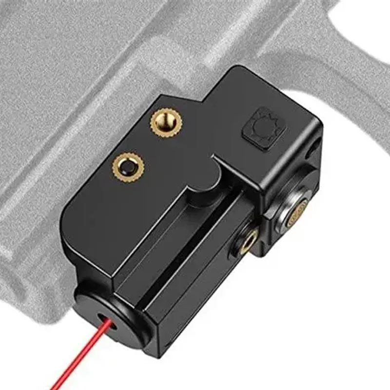 Mirino laser rosso Mirini magnetici ricaricabili per pistola Picatinny compatto a basso profilo con interruttore ON/OFF ambidestro
