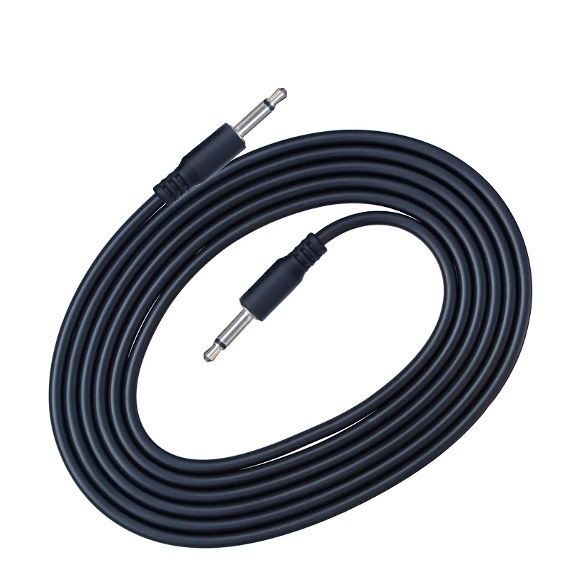 1.8m 3.5mm Mono Male to Male Plug Audio Cable 2 Pole 3.5mm MM AUX Cable