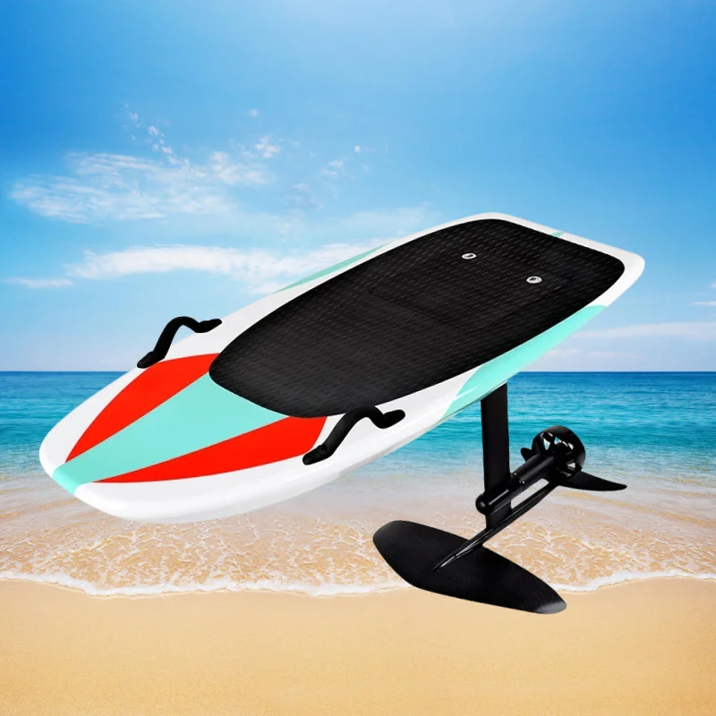 High Quality New Style Fiberglass Electric Surfboard Hydrofoil 8KW Motorized Electrics Surfboard Jet Efoil Surfing On Sea Water
