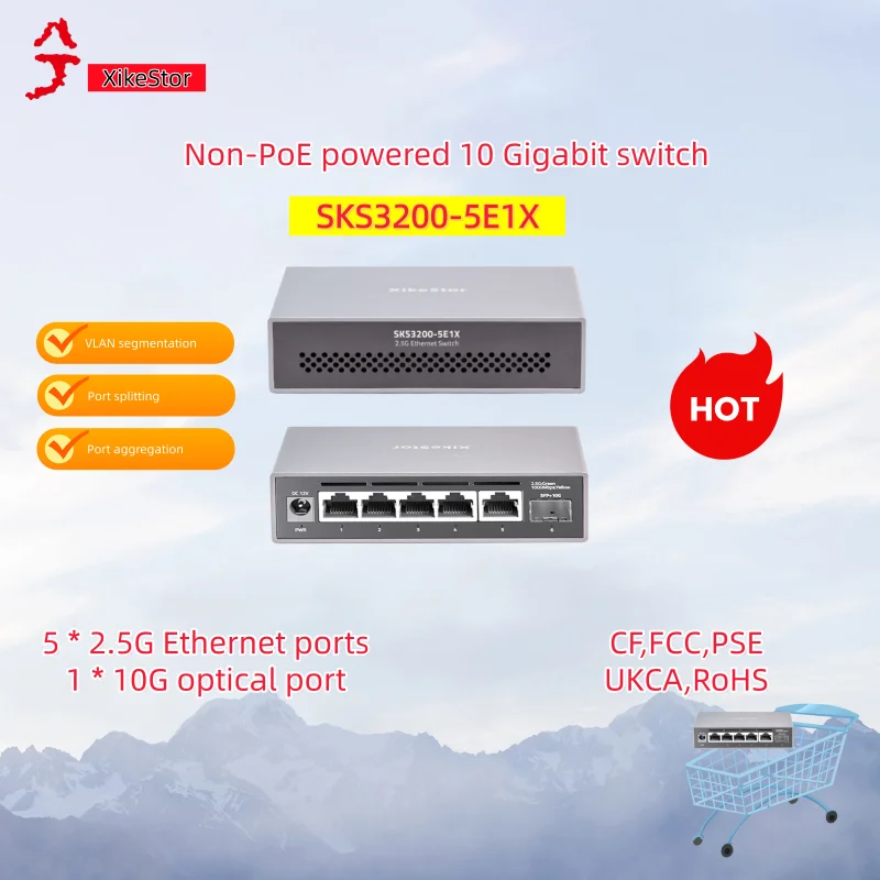 switch-xikestor-25g-5-25g-1-10g-5e1x