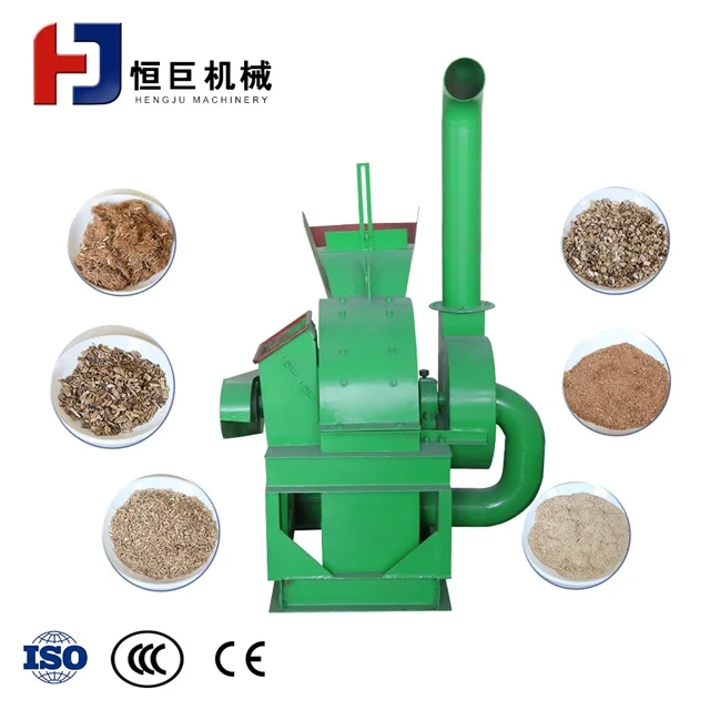 Mesin Kehutanan Penghancur Kayu PTO Traktor dengan Sistem Pengikat 3 Titik