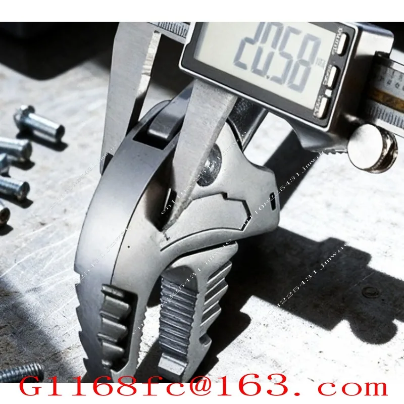 High Hardness 32mm Large Opening Adjustable Wrench, Multifunctional Chrome Molybdenum Steel, Labor-saving Ratchet, Adjustable
