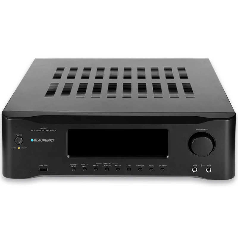 Hot Selling 5.1ch Amplifier High Power HD AV Receiver with BT Home Theater System AV-6360HD