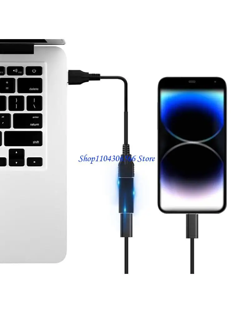 

02DD Type C Charging Cord USB chargers USB Female to USB C Female Adapters