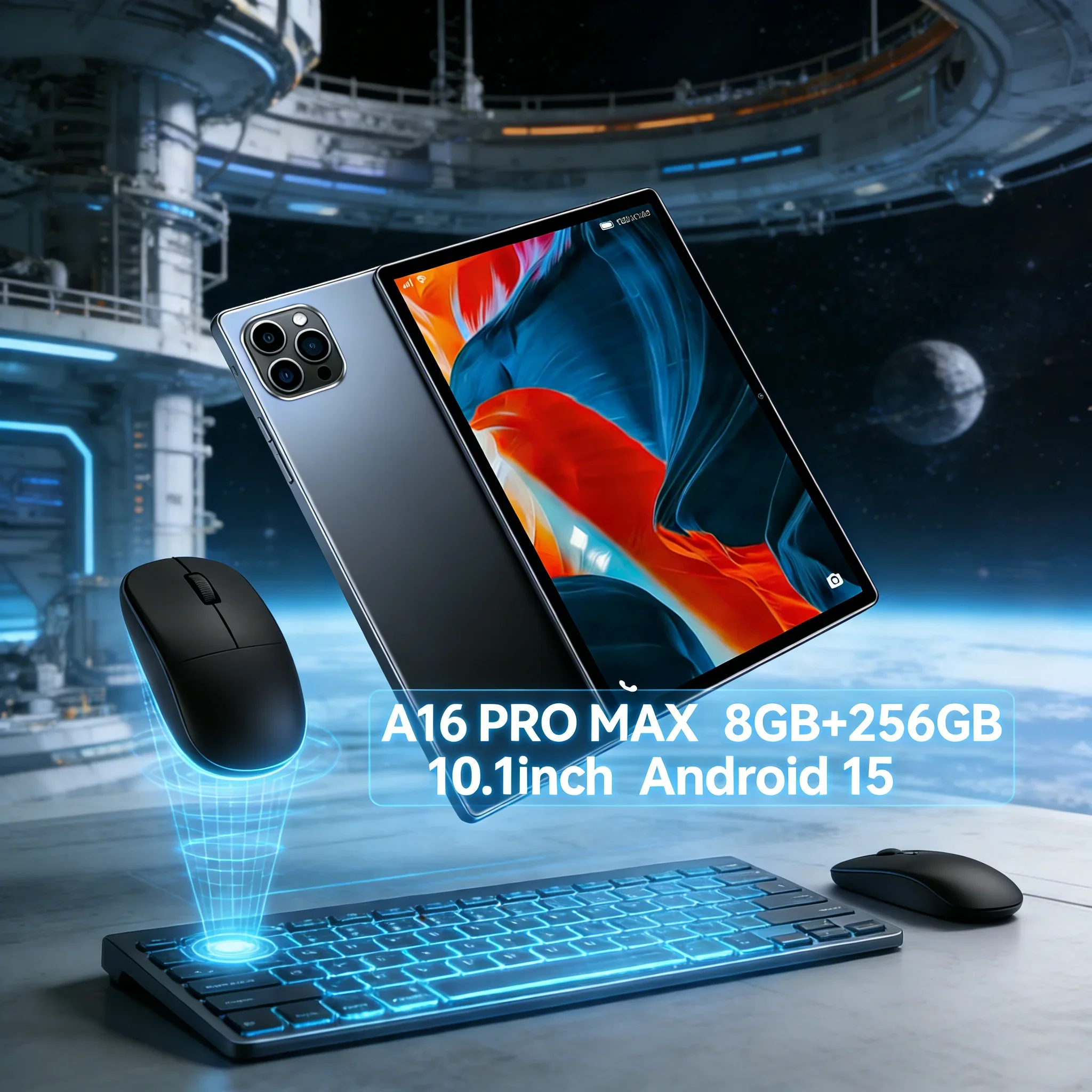 

Глобальная версия планшета 16 Pro Max на Android 15, 8 ГБ ОЗУ, 256 ГБ ПЗУ, с мощным аккумулятором, умный планшет для детей и взрослых