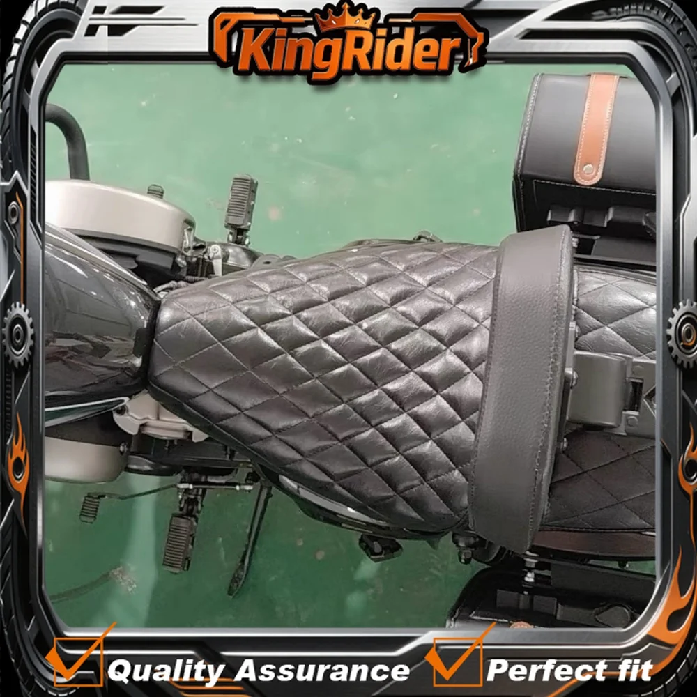 Motorcycle modified seamless double seat cushion seat cushion comfortable saddle For HYOSUNG GV300s GV125s gv300s gv125s