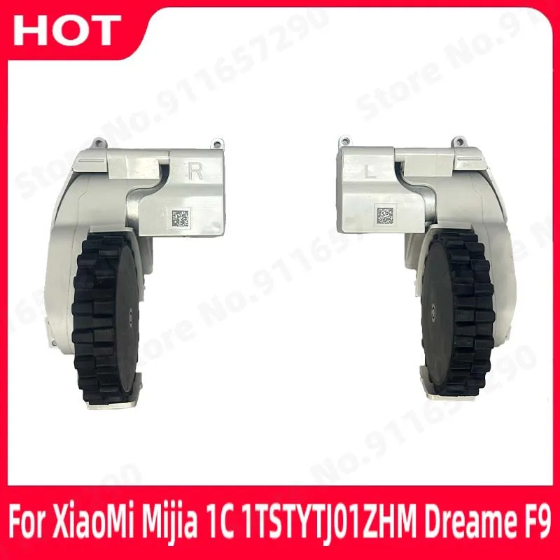 Left And Right Wheels Parts For XiaoMi Mijia 1C 1T STYTJ01ZHM Dreame F9 Universal Wheel Motor Robotic Vacuum Cleaner Accessories